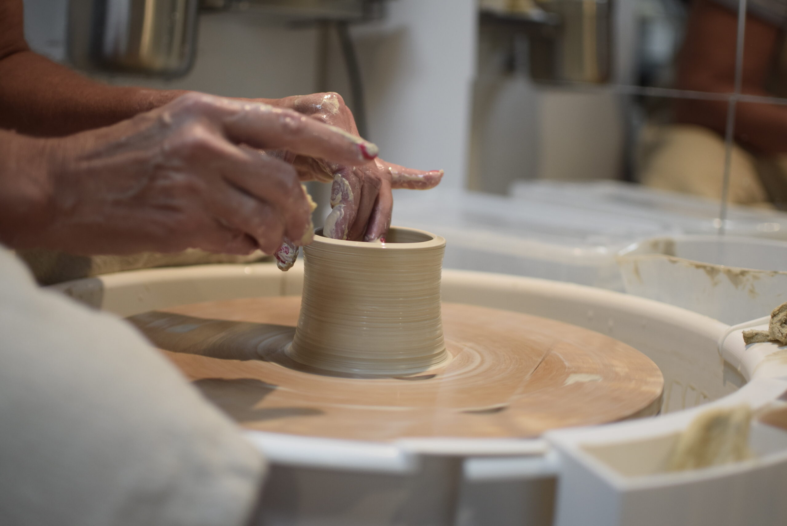 töpferscheibe workshop